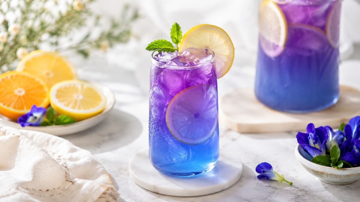 Butterfly Pea Powder Limonáda